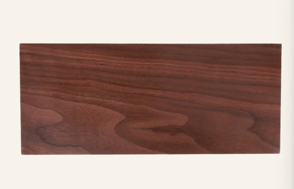 Plat en noyer de Nouvelle- Guinée 155x240x14mm jp