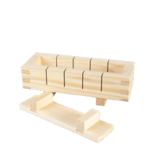 Presse à saba oshizushi en bois de cyprès hinoki 165*42*30mm JP