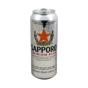 Sapporo bière canette 4.7% 500ml