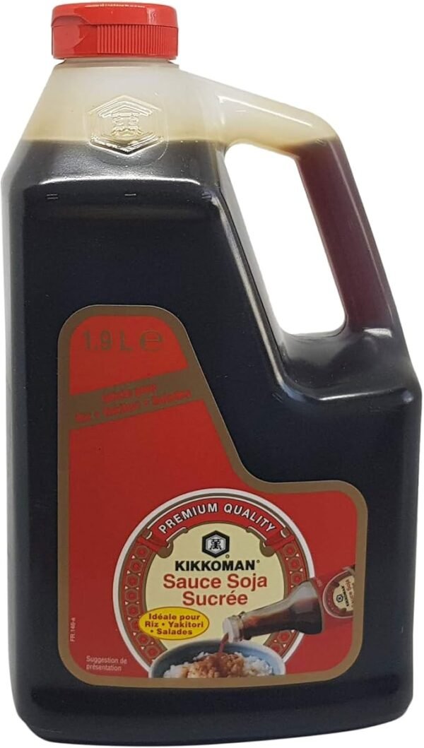Sauce soja sucrée, sushi sauce 1.9l kikkoman
