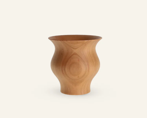 Tasse à saké en bois de cerisier sauvage jp