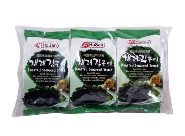 Snack algues grillées Hosan - Pack de 3 x 4.5g