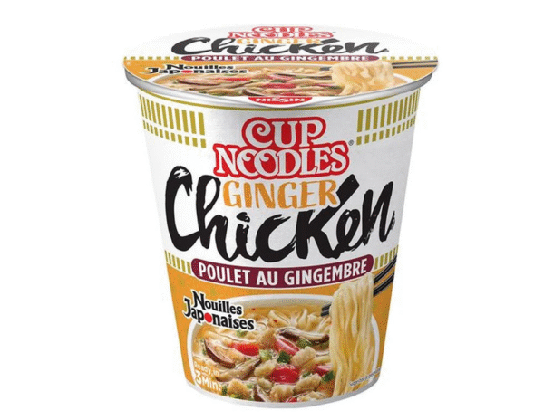 Nissin cup noodles ginger chicken 63g