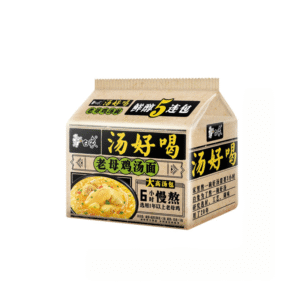 Nouilles instantanées Poulet  BAIXIANG 113gx 5 Sachets CHN