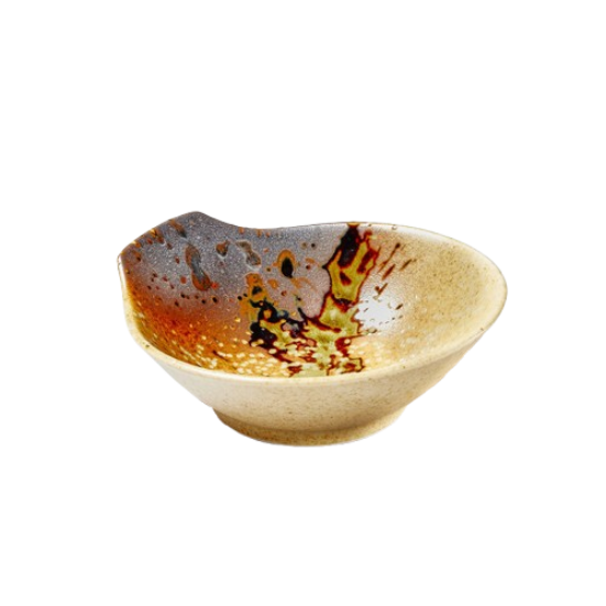 Bol à trempette Tonsui design Shigaraki Oribe jp