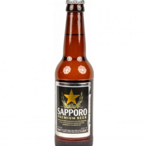 Bière premium sapporo bouteille 4.7° 33cl