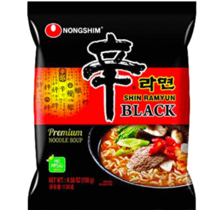 Nongshim Shin Ramyun Noir premium (130gr) nouvelle recette