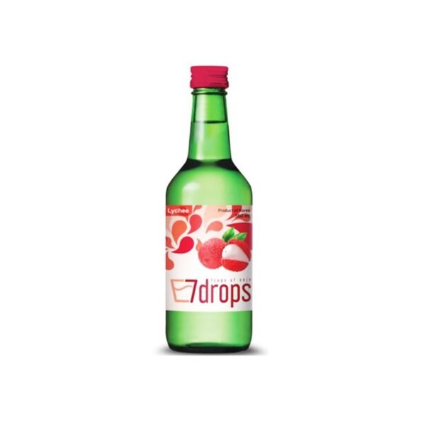 Soju Litchi 12% 7drops 360ml kr
