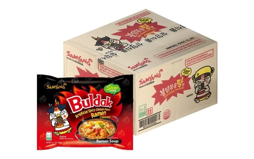 Samyang Hot Chicken Stew Ramen 1 carton de 40 sachets