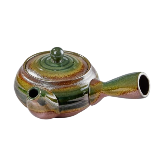 Théière Banko Yaki kyusu HIRAMARUORIBE- NEW