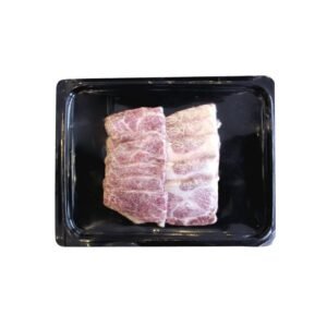 *Wagyu bœuf japonais Kagoshima chuck rib A5 Yakiniku tranché 200g- SURGELE