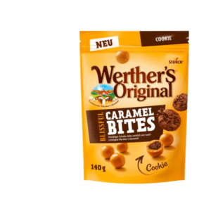 Werther's Original Blissful Caramel Bites cookie ou crunchy 140g