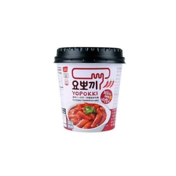 Cup topokki épicé 115g yoppoki halal