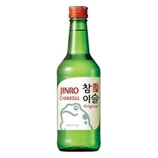 Chamisul Soju Original Spiritueux de Corée du Sud 350ML 20.1%
