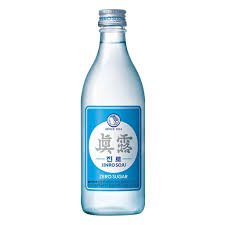Soju Spiritueux de Corée du Sud 360ML 16 % jinro zéro sucre