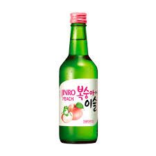 Soju Spiritueux de Pêche Corée du Sud 350ML 13%