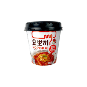 cup topokki kimchi halal Yopokki 115g