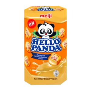 Meiji Hello Panda biscuit 43g Caramel JP