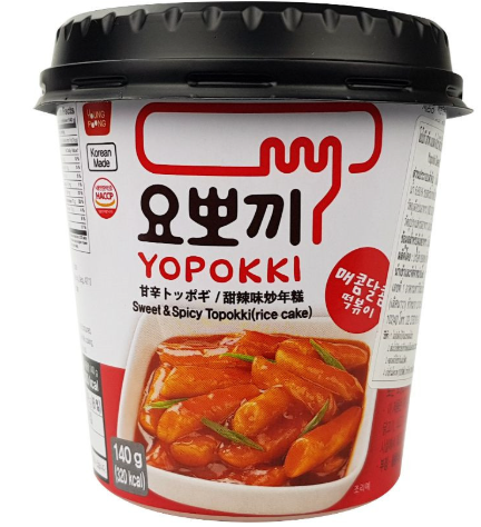 topokki sucré spicy halal