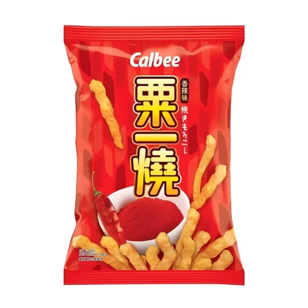 Calbee-Batonnets-souffles-epices-saveur-barbecue-80g