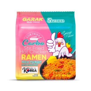 GARAK-Lot-de-5-ramen-sautes-saveur-carbo-poulet-epice-145-g