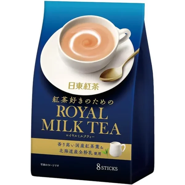 Nittoh Thé au Lait Royal Instantané, 112 g/boîte