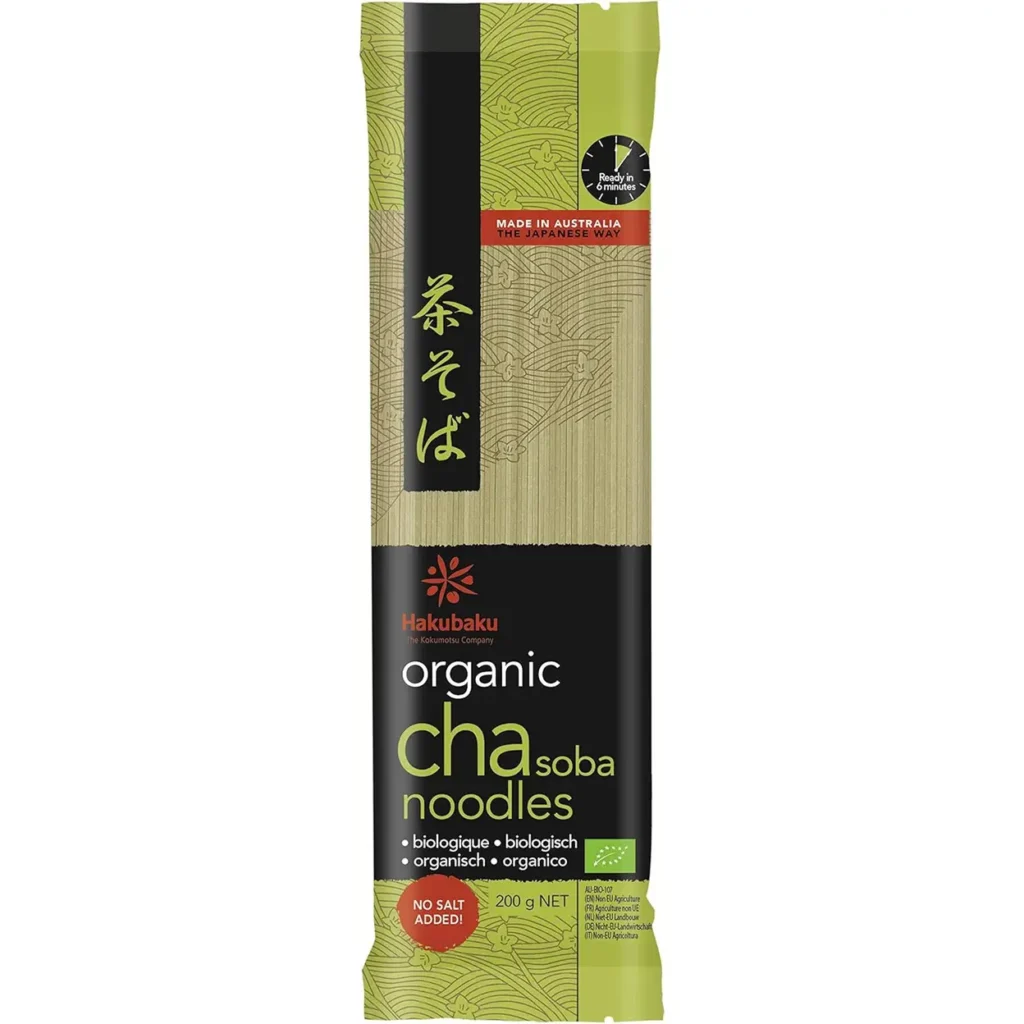 Nouilles Cha Soba Hakubaku 200 g