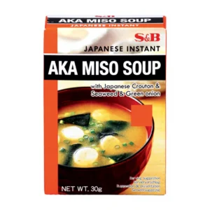 S&B Soupe miso rouge instantanée 30 g