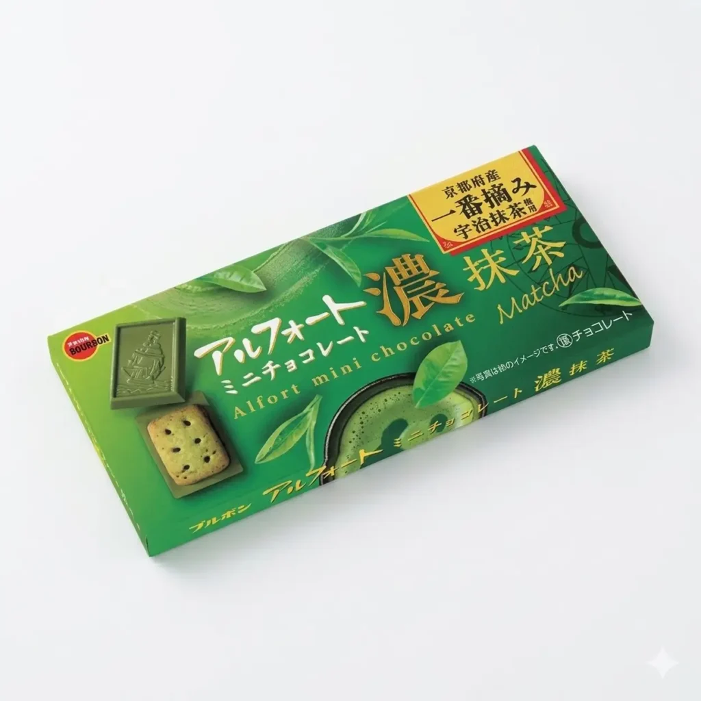 BOURBON-Mini-chocolat-Alfort-noir-au-matcha-60-g